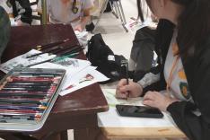 屯門盆景蘭花展覽繪畫寫生比賽活動相片