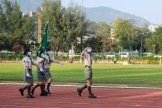 2022年香港童軍大會操步操比賽相片